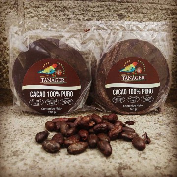 Chocolate a la taza 100% cacao