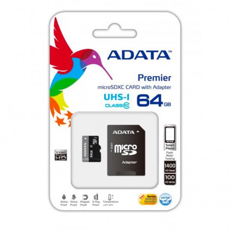 MICRO-SDXC ADATA 64GB