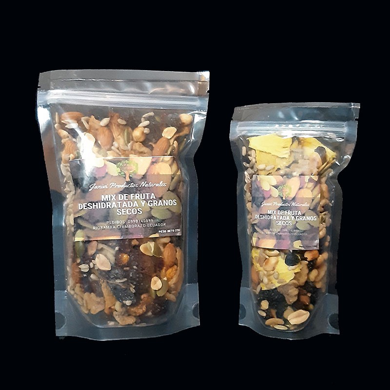 Mix de Fruta deshidratada y Granos Secos Peso 130 gr